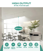 JEE 8ft T8 LED Tube FA8 40W 5000K Clear