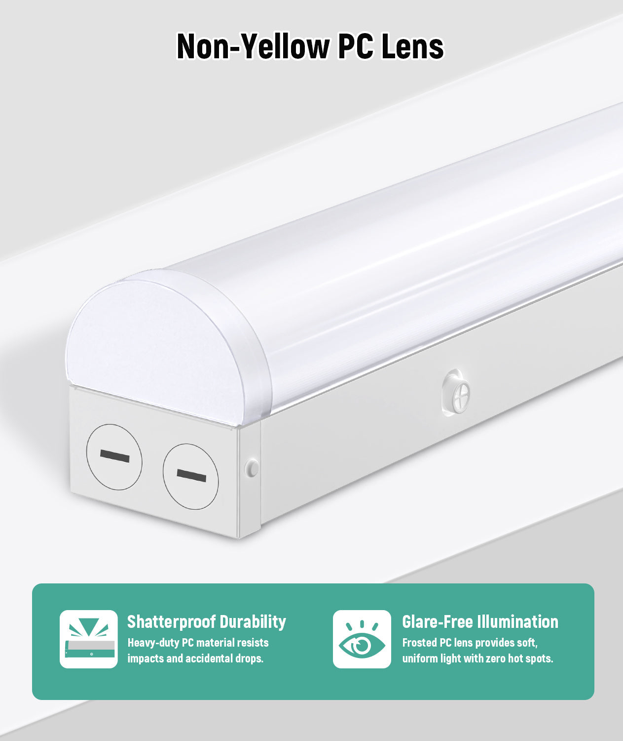 JEE 8ft LED Linear Strip ST02 70-90W with Sensor Base