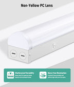 JEE 4ft LED Linear Strip ST02 20-45W with Emergency Battery