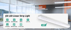 JEE 4ft LED Linear Strip ST02 20-45W with Sensor Base