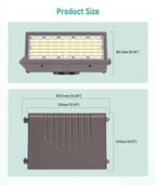 JEE WP11F Full-Cutoff LED Wall Pack 60-120W
