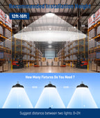 JEE LED UFO High Bay 150-240W 277-480V