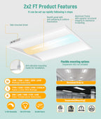 JEE 2x4 LED Center Basket 15-50W
