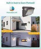 JEE WP09 Semi-Cutoff LED Wall Pack 60-120W