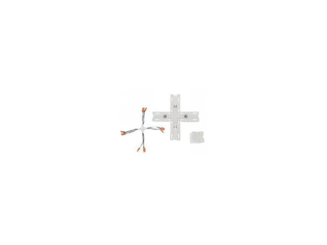 Up/Down Connector Plate, X Type, White