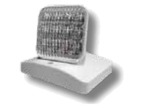 TCP LED Emergency Remote Head, White, Single Head