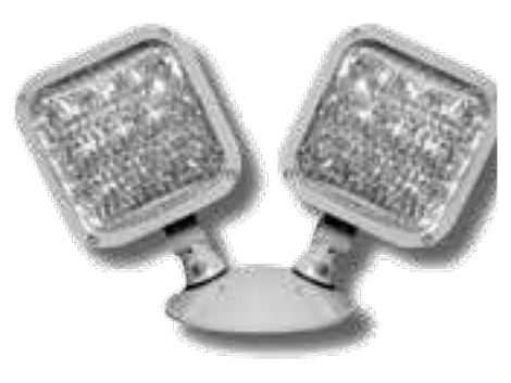 TCP LED Outdoor Polycarbonate / Die-Cast Remote Head, Double Head
