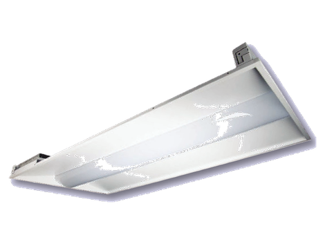TCP 2x4 LED Center Basket with Emergency Battery Backup 18-36W