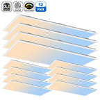 JEE 2x4 LED Panel 15-50W with Sensor Base