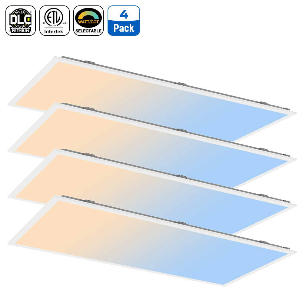 JEE 2x4 LED Panel 30-72W with Sensor Base