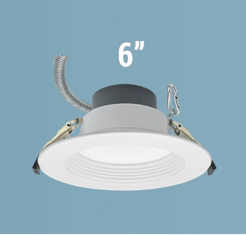 Commercial Downligh 6Inch White SUG6 120-277V 22W 100lm/W 1200lm CRI90 0-10V dim - product view