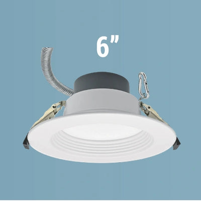 Commercial Downligh 6Inch White SUG6 120-277V 22W 100lm/W 1200lm CRI90 0-10V dim