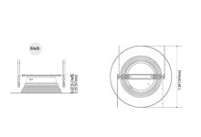 Retrofit Downlight 6Inch White SUG4 120V 15W 75lm/W 1125lm CRI90 Triac dim - product view 7