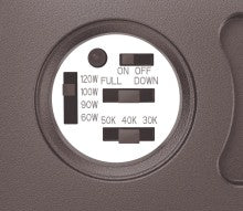 SUG2 Daylight On/Off Bronze 120W 150lm/W 18000lm 10KV surge &UP & Down Lighting - product image 6