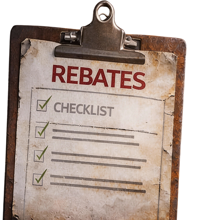 Rebates Checklist
