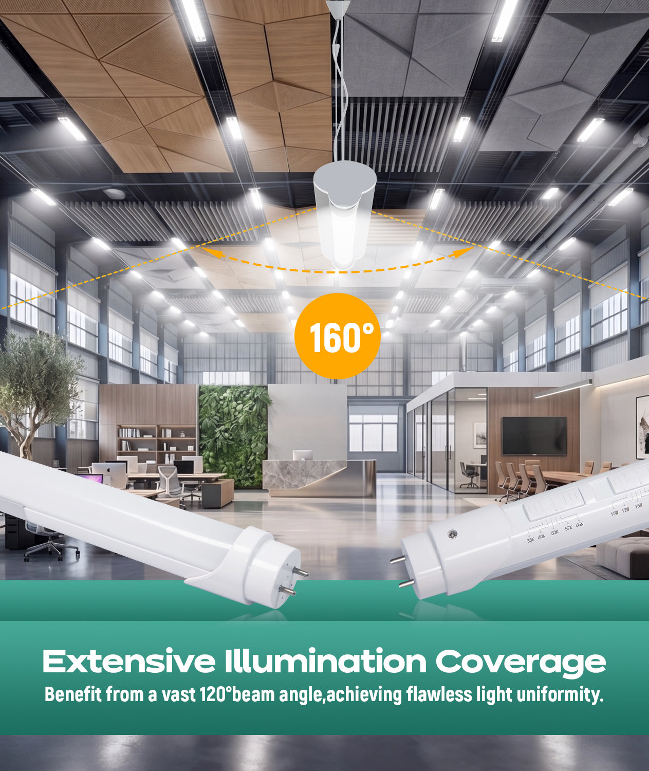 JEE 4ft T8 LED Tube Type A+B 10-24W