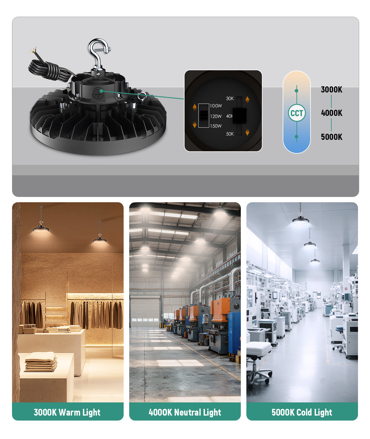 JEE LED UFO High Bay 200-300W