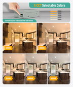 JEE 6in LED Slim Down Light 12W